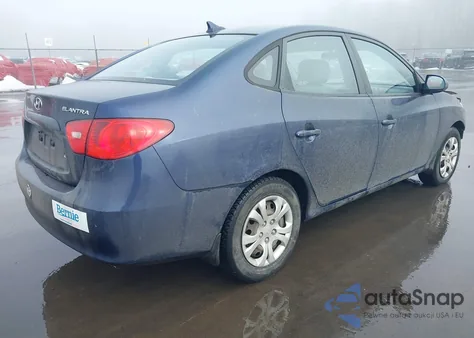 2009 Hyundai Elantra Gls from USA, damaged, VIN KMHDU46D29U716861